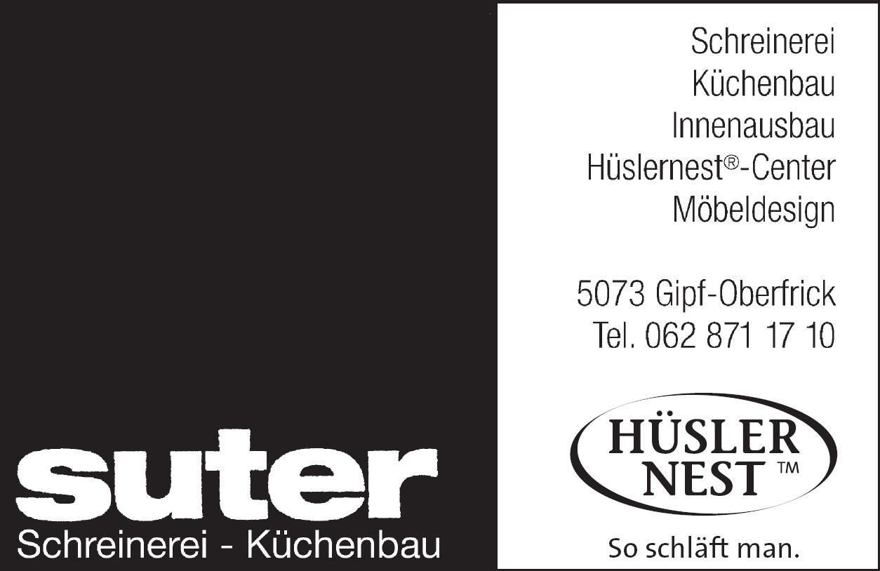 suter-schreinerei