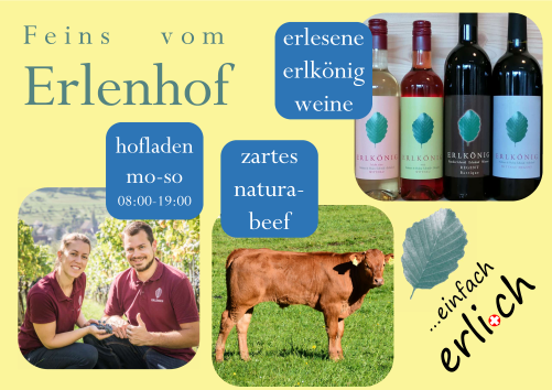 Erlenhof 2025 Inserat Webseite