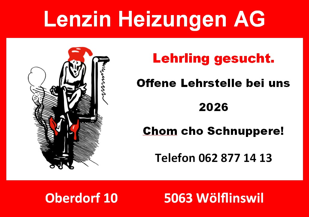 Lenzin Inserat 2025